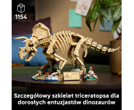 LEGO JURASSIC WORLD 77985 Szkielety dinozaurów: triceratops - 1529880 - zdjęcie 4